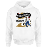 New Recreation Alleys - Washington D.C. - Vintage Bowling Alley - Unisex Hoodie