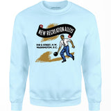 New Recreation Alleys - Washington D.C. - Vintage Bowling Alley - Unisex Sweatshirt