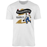 New Recreation Alleys - Washington D.C. - Vintage Bowling Alley - Unisex T-Shirt