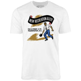 New Recreation Alleys - Washington D.C. - Vintage Bowling Alley - Unisex T-Shirt