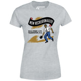 New Recreation Alleys - Washington D.C. - Vintage Bowling Alley - Women's T-Shirt