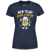 New Year Grab a Beer - Women's T-Shirt