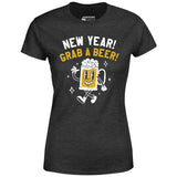 New Year Grab a Beer - Women's T-Shirt