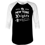 New York Knights Ball Club - 3/4 Sleeve Raglan T-Shirt