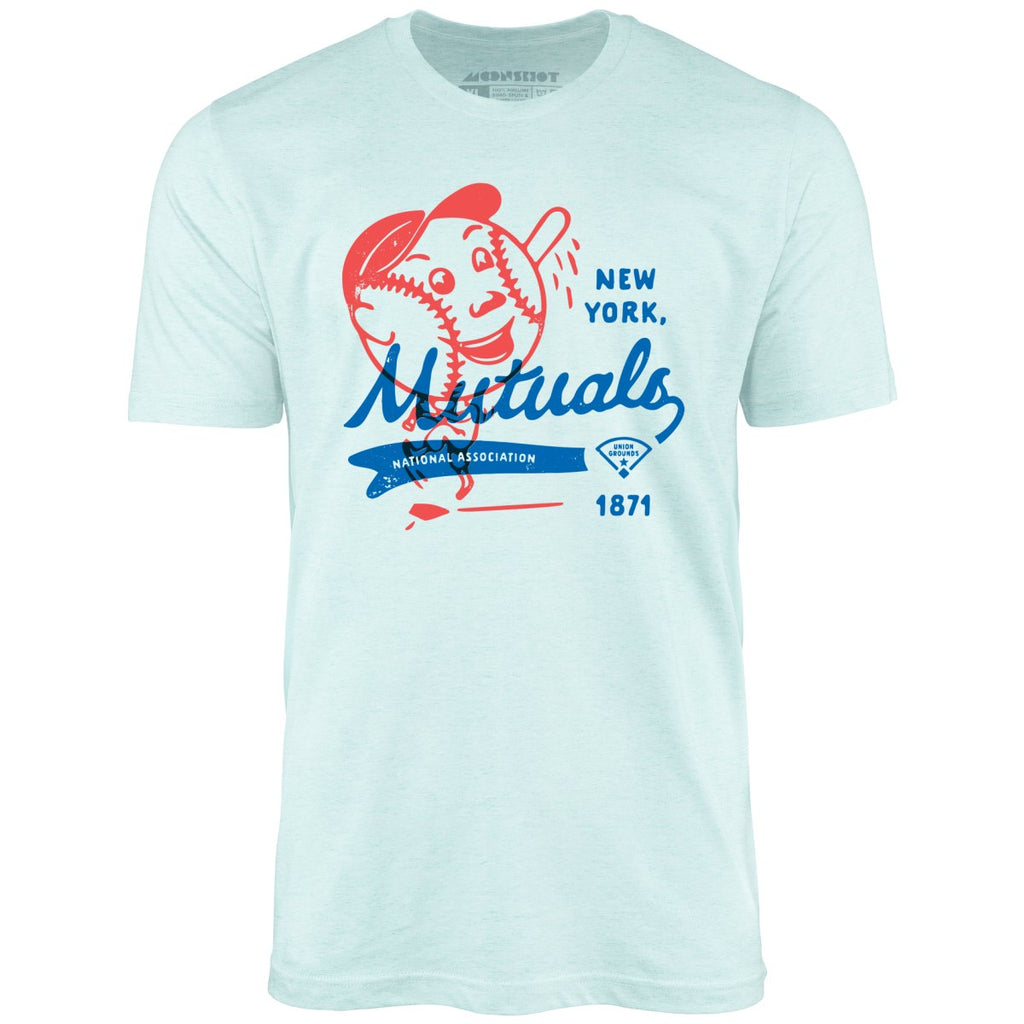 New York Mutuals - Vintage Defunct Baseball Teams - Unisex T-Shirt
