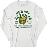 Newark Idlewilds - Ohio - Vintage Defunct Baseball Teams - Long Sleeve T-Shirt