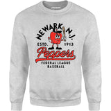 Newark Peppers - New Jersey - Vintage Defunct Baseball Teams - Unisex Sweatshirt