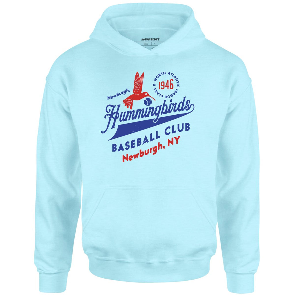 Newburgh Hummingbirds - New York - Vintage Defunct Baseball Teams - Unisex Hoodie