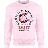 Newport Colts - Rhode Island - Vintage Defunct Baseball Teams - Unisex Sweatshirt
