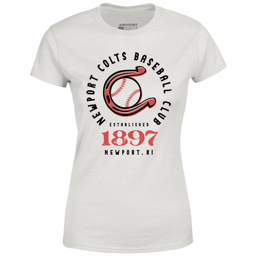 Newport Colts - Rhode Island - Vintage Defunct Baseball Teams - Women's T-Shirt