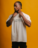 Nineties Rnb Every Morning V2 Oversized Cream Tee