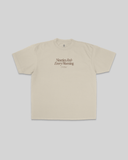 Nineties Rnb Every Morning V2 Oversized Oatmeal Tee