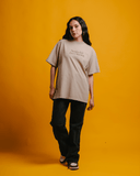 Nineties Rnb Every Morning V2 Oversized Oatmeal Tee