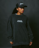 Nineties Rnb Every Morning Garment-Dyed Shadow Sweatshirt