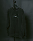 Nineties Rnb Every Morning Garment-Dyed Shadow Sweatshirt