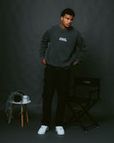 Nineties Rnb Every Morning Garment-Dyed Shadow Sweatshirt
