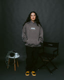 Nineties Rnb Every Morning Relaxed Faded Black Hoodie