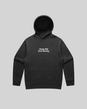 Nineties Rnb Every Morning Relaxed Faded Black Hoodie