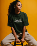 Nineties Rnb Every Morning V2 Oversized Green Tee