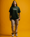 Nineties Rnb Every Morning V2 Oversized Green Tee