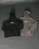 Nineties Rnb Type Love Relaxed Faded Black Hoodie