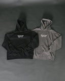 Nineties Rnb Type Love Relaxed Faded Grey Hoodie