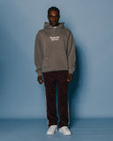 Nineties Rnb Type Love Relaxed Faded Grey Hoodie