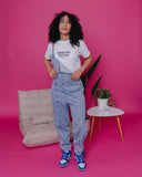 Nineties Rnb Type Love White Tee