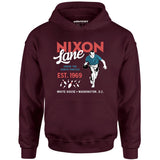 Nixon Lane - Washington D.C. - Vintage Bowling Alley - Unisex Hoodie