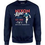 Nixon Lane - Washington D.C. - Vintage Bowling Alley - Unisex Sweatshirt