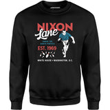 Nixon Lane - Washington D.C. - Vintage Bowling Alley - Unisex Sweatshirt
