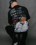 No-Face DAMN Black Tee