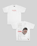 No-Face DAMN White Tee