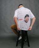 No-Face DAMN White Tee