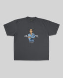 No Ordinary Garment Dyed Oversized Shadow tee
