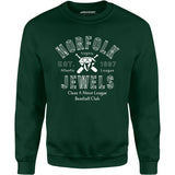 Norfolk Jewels - Virginia - Vintage Defunct Baseball Teams - Unisex Sweatshirt