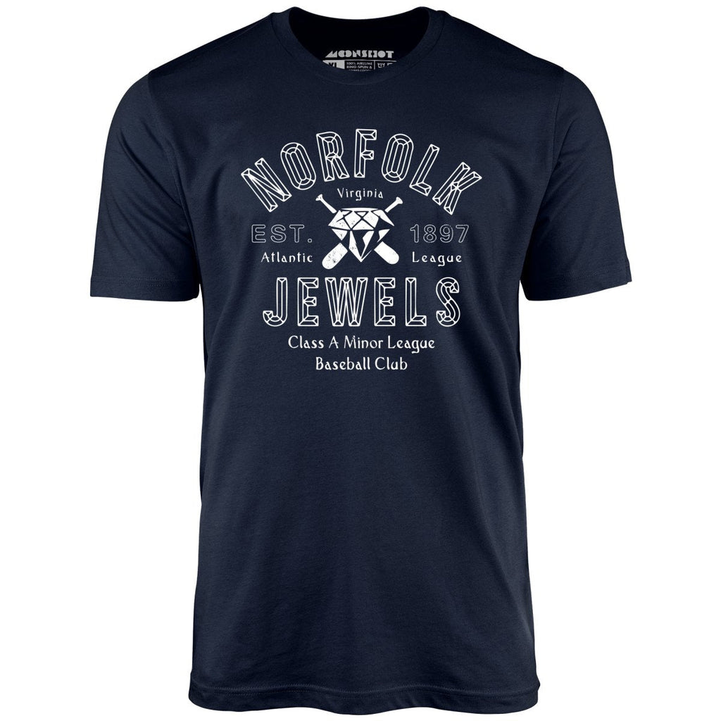 Norfolk Jewels - Virginia - Vintage Defunct Baseball Teams - Unisex T-Shirt