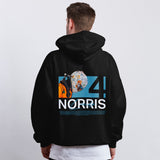 Norris White Helmet Hoodie