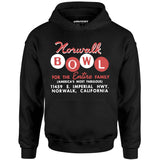 Norwalk Bowl - Norwalk, CA - Vintage Bowling Alley - Unisex Hoodie