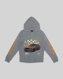 Nostalgia Ultra Full Zip Body Bag Heather Grey Hoodie