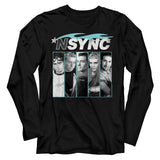 *NSYNC Blue Flame Long Sleeve T-Shirt