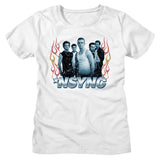 *NSYNC - Flames Womens T-shirt