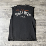 '06 MOBB DEEP 'BLOOD MONEY' ALBUM BLACK CUT-OFF TEE