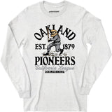Oakland Pioneers - California - Vintage Defunct Baseball Teams - Long Sleeve T-Shirt
