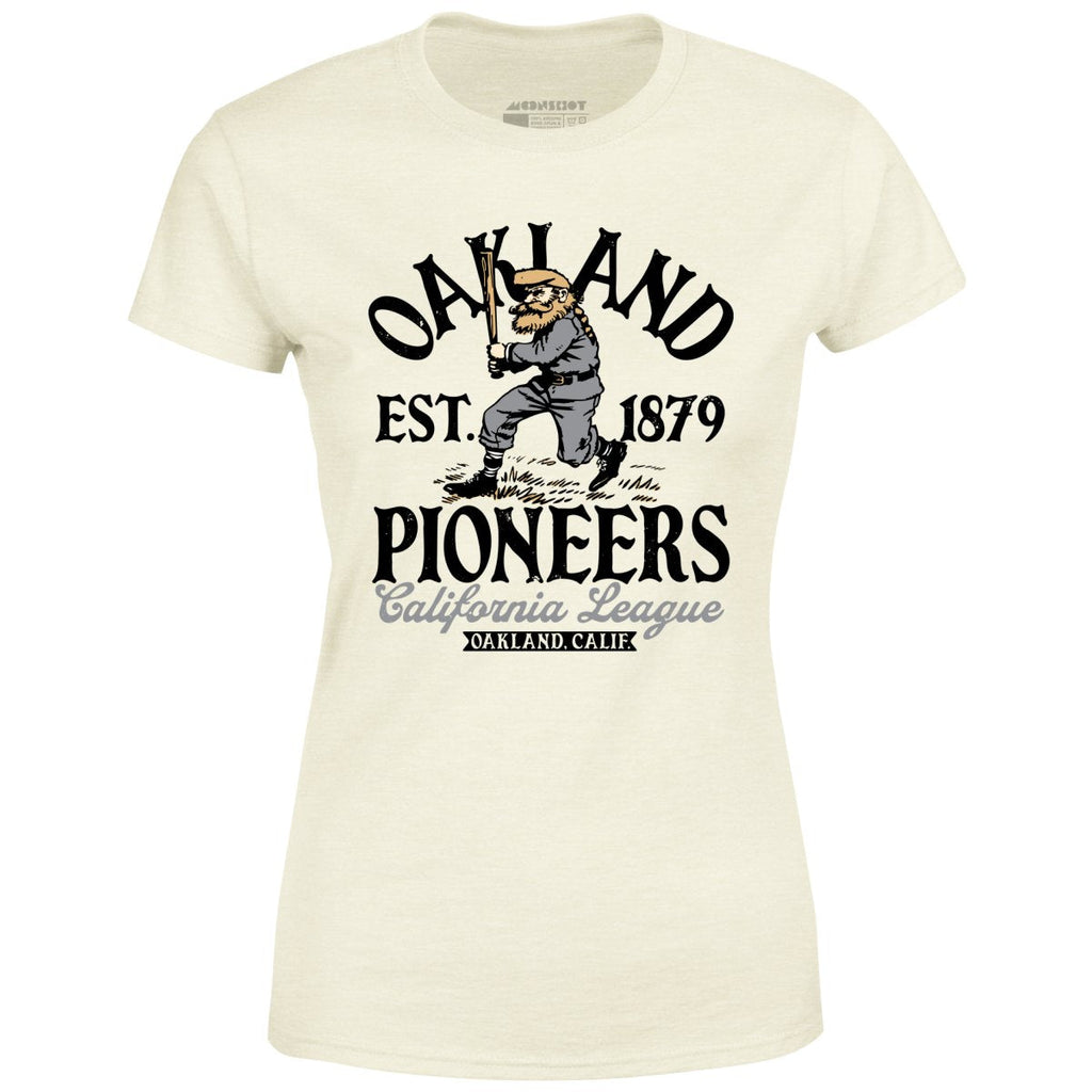 Oakland Pioneers - California - Vintage Defunct Baseball Teams - Women's T-Shirt