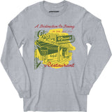 O'Brien's - San Jose, CA - Vintage Restaurant - Long Sleeve T-Shirt