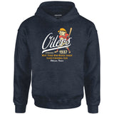 Odessa Oilers - Texas - Vintage Defunct Baseball Teams - Unisex Hoodie