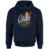 Odessa Oilers - Texas - Vintage Defunct Baseball Teams - Unisex Hoodie