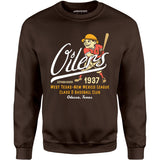 Odessa Oilers - Texas - Vintage Defunct Baseball Teams - Unisex Sweatshirt