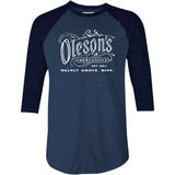 Oleson's Mercantile - 3/4 Sleeve Raglan T-Shirt